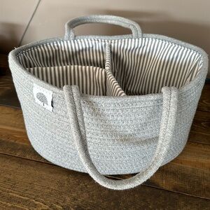 Parker Baby Co. Rope Diaper Caddy